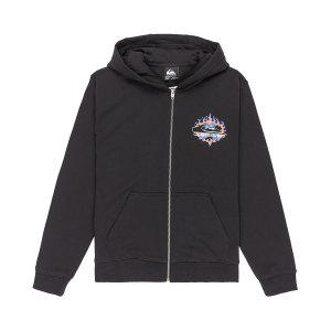 QUIKSILVER - GRAPHIC ZIP FULL ZIP HOODIE (8-16 YEARS)