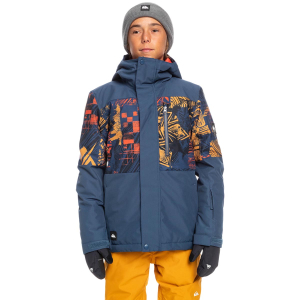 QUIKSILVER - MISSION PRINTED BLOCK TECHNICAL SNOW JACKET