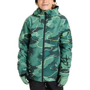 QUIKSILVER - MISSION PRINTED TECHNICAL SNOW JACKET (4-16 YEARS)