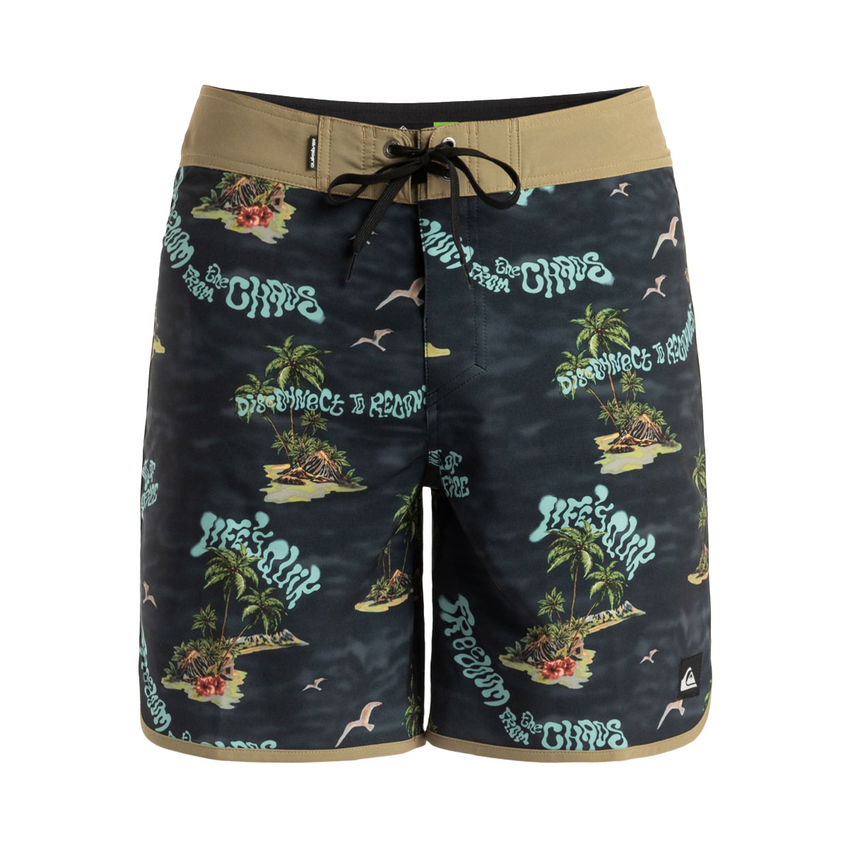 QUIKSILVER - SURFSILK SCALLOP BOARD SHORTS 18''