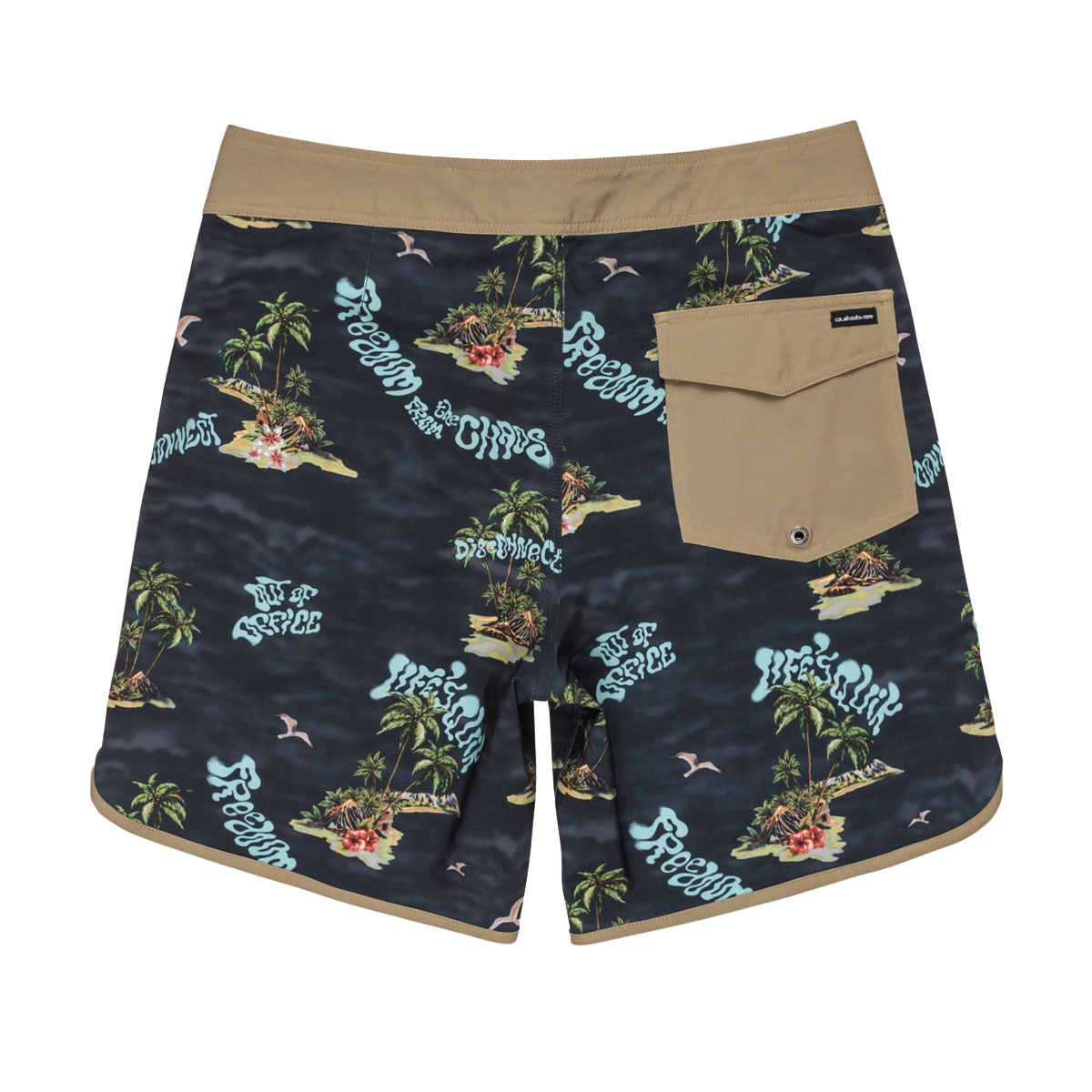 QUIKSILVER - SURFSILK SCALLOP BOARD SHORTS 18''