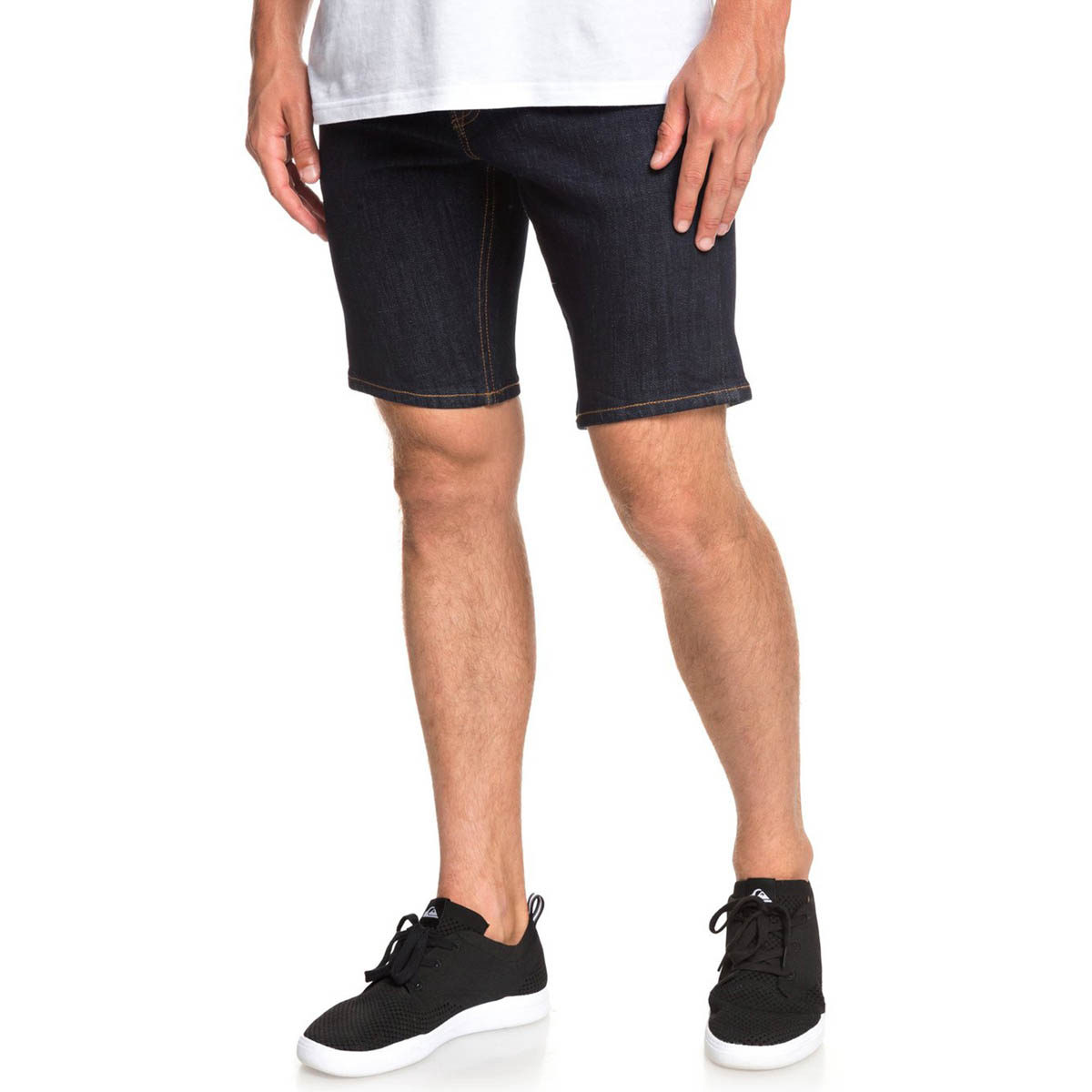 Quiksilver REVOLVER RINSE DENIM SHORTS (EQYDS03085 BSNW)