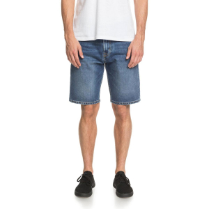 QUIKSILVER - AQUA CULT AGED DENIM SHORTS 20''