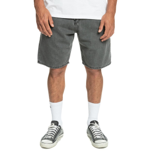 QUIKSILVER - BAGGY SHORT GREY JEANS