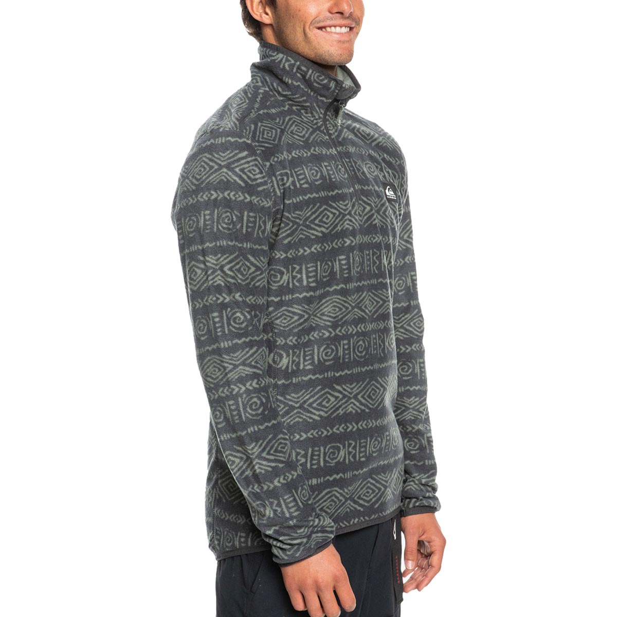 QUIKSILVER - AKER HALF ZIP FLEECE