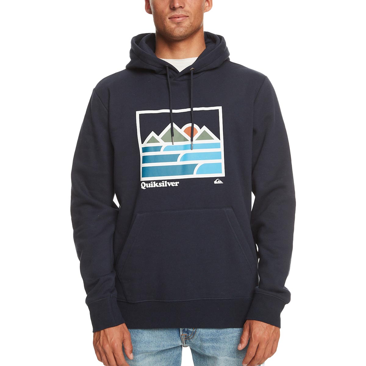 QUIKSILVER - LANDSCAPE LINES HOODIE