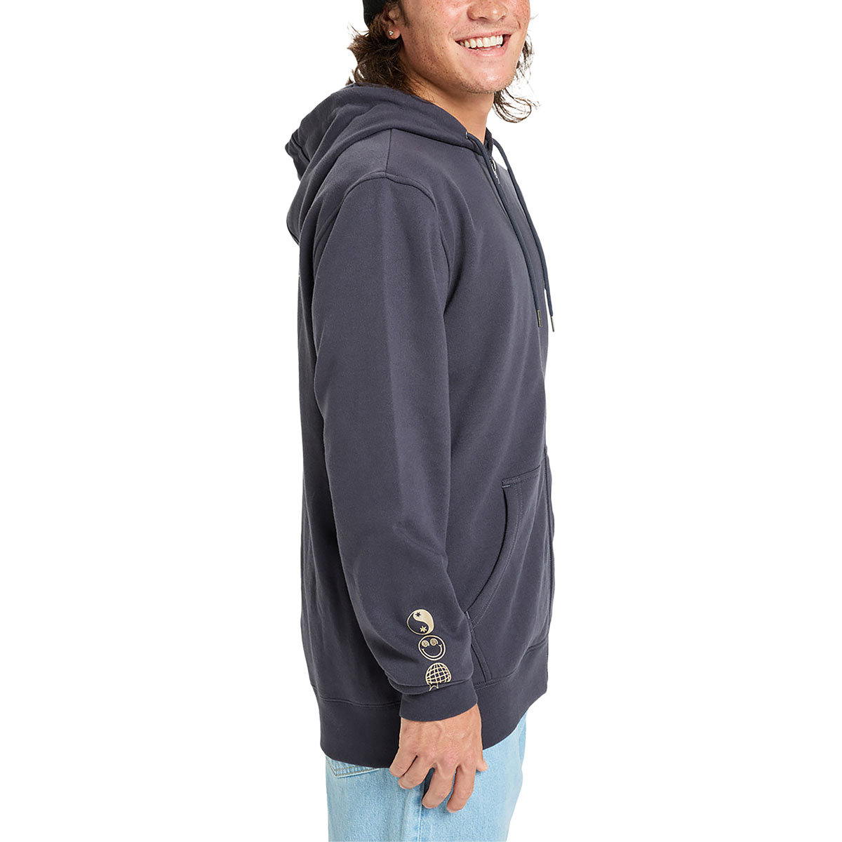 QUIKSILVER - GRAPHIC FULL-ZIP HOODIE