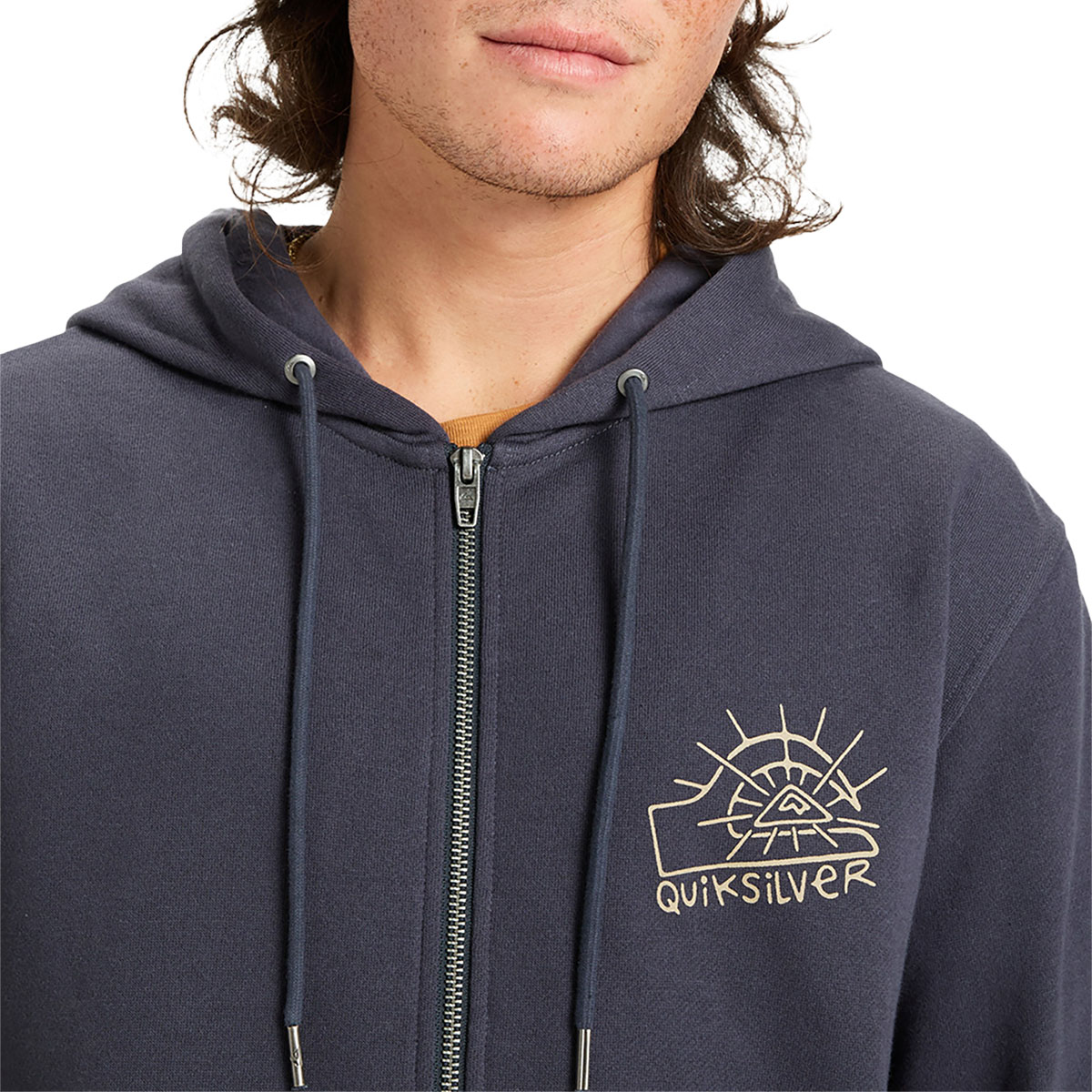 QUIKSILVER - GRAPHIC FULL-ZIP HOODIE