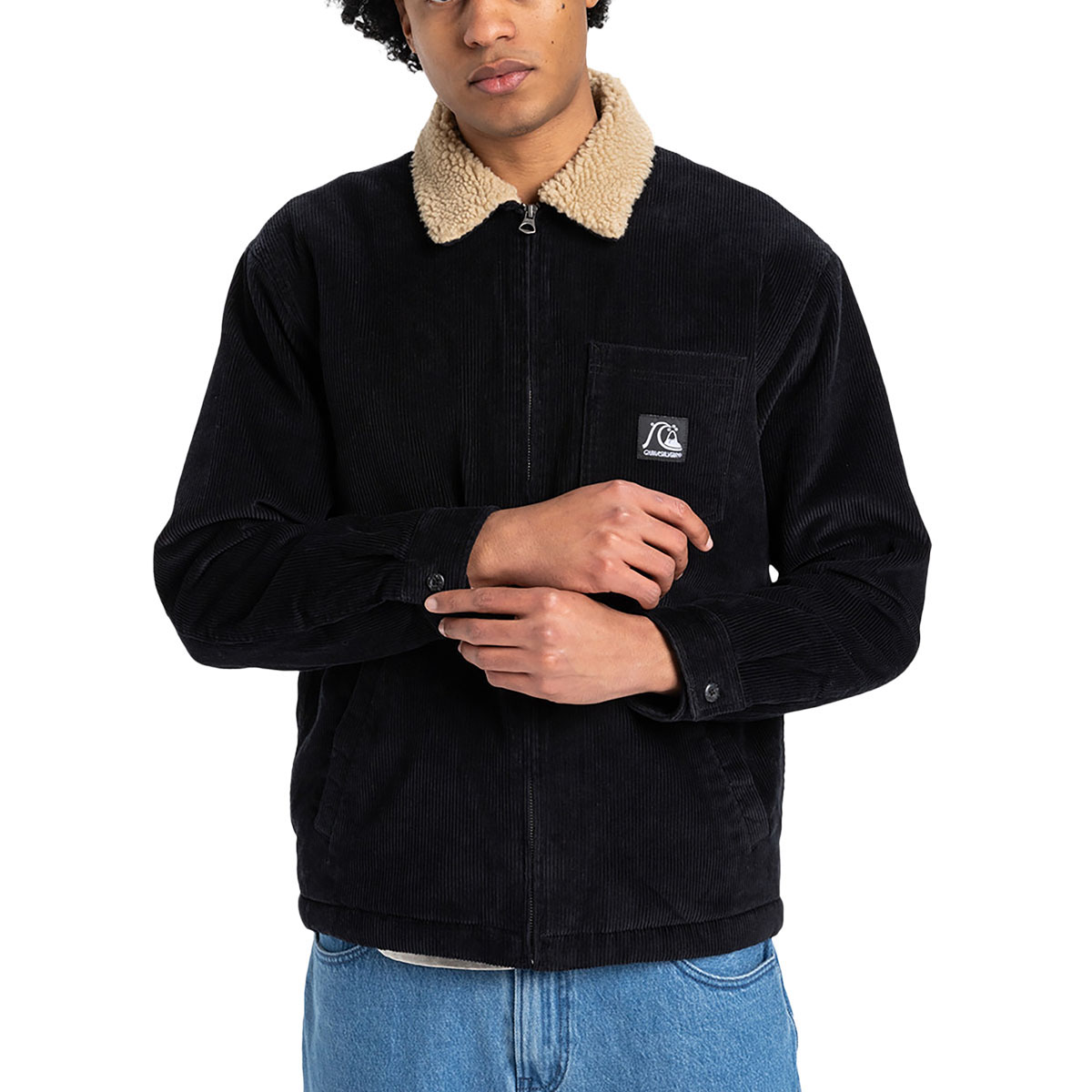 QUIKSILVER - DNA SHERPA HARRINGTON JACKET