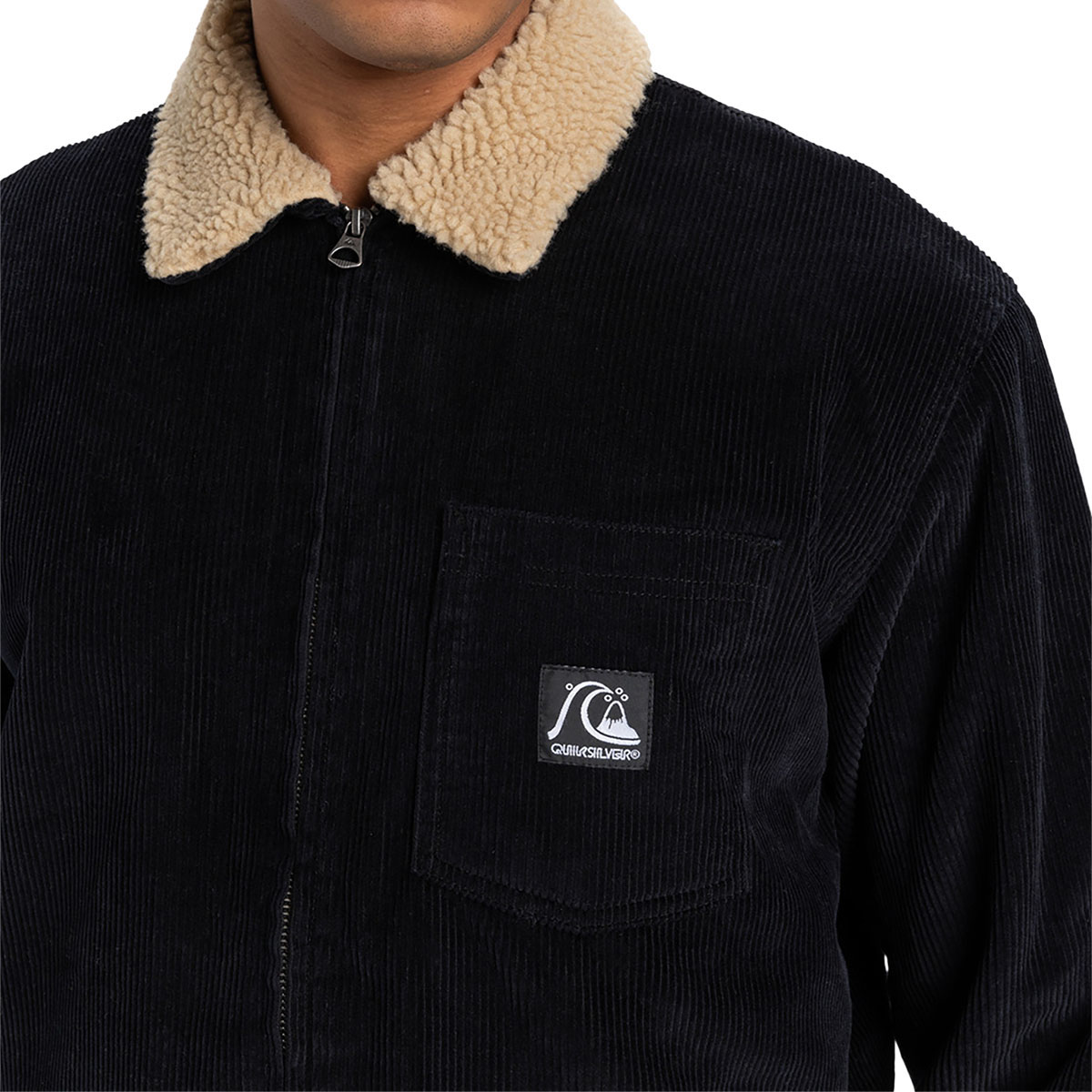 QUIKSILVER - DNA SHERPA HARRINGTON JACKET