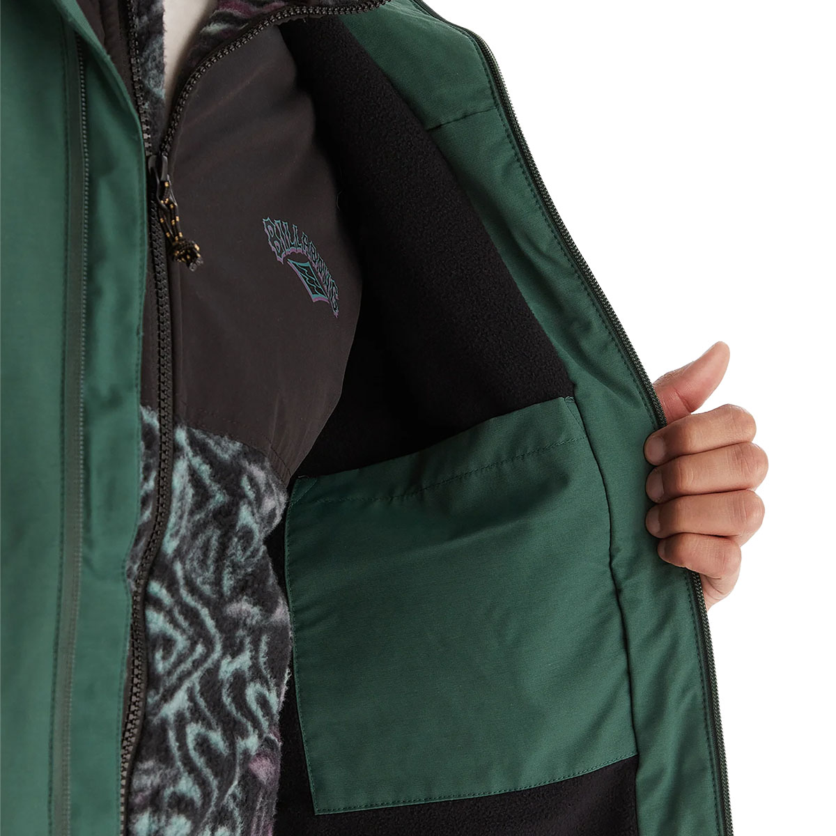 QUIKSILVER - OVERCAST 3K WARM WATERPROOF HOODED JACKET