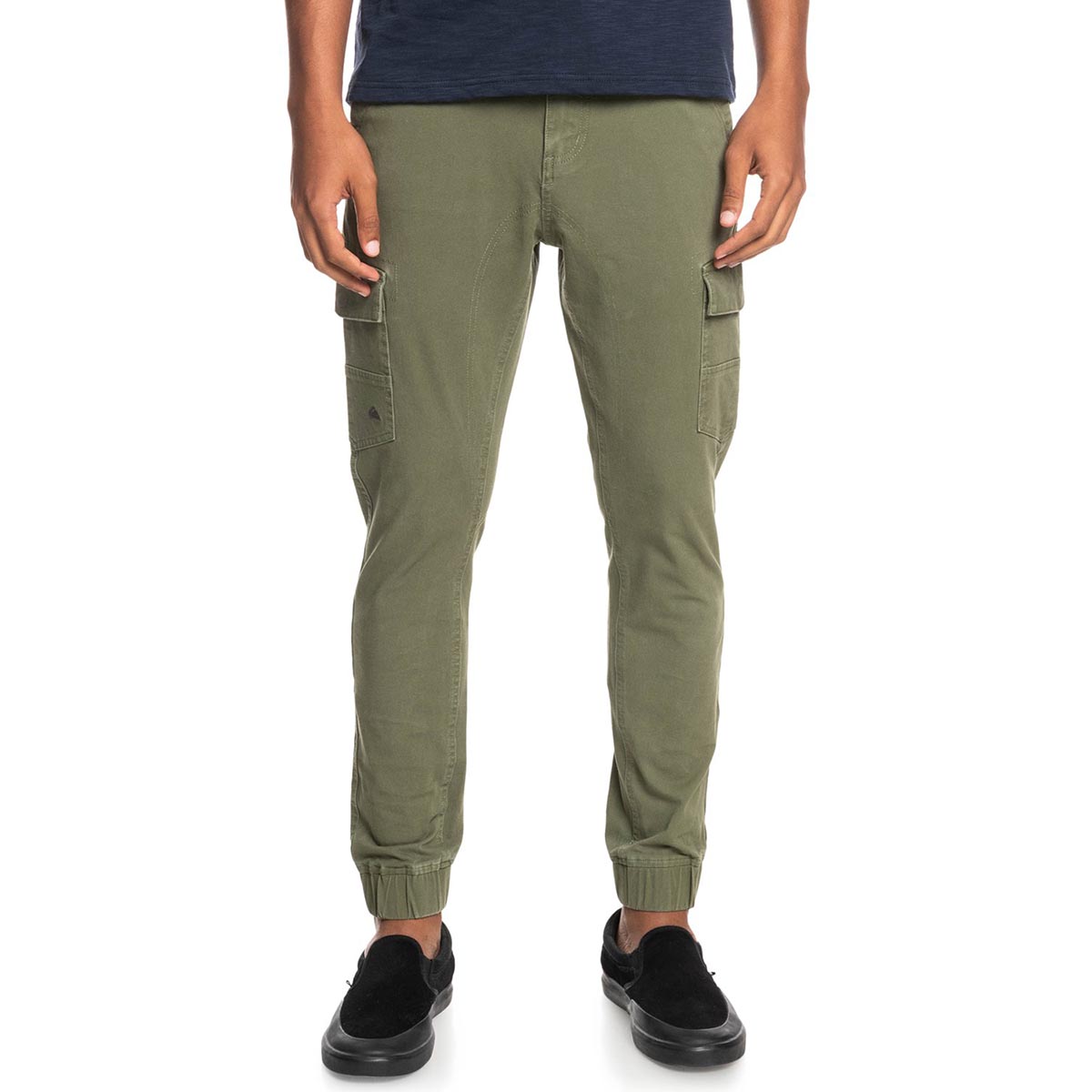 QUIKSILVER - CUFFED CARGO TROUSERS