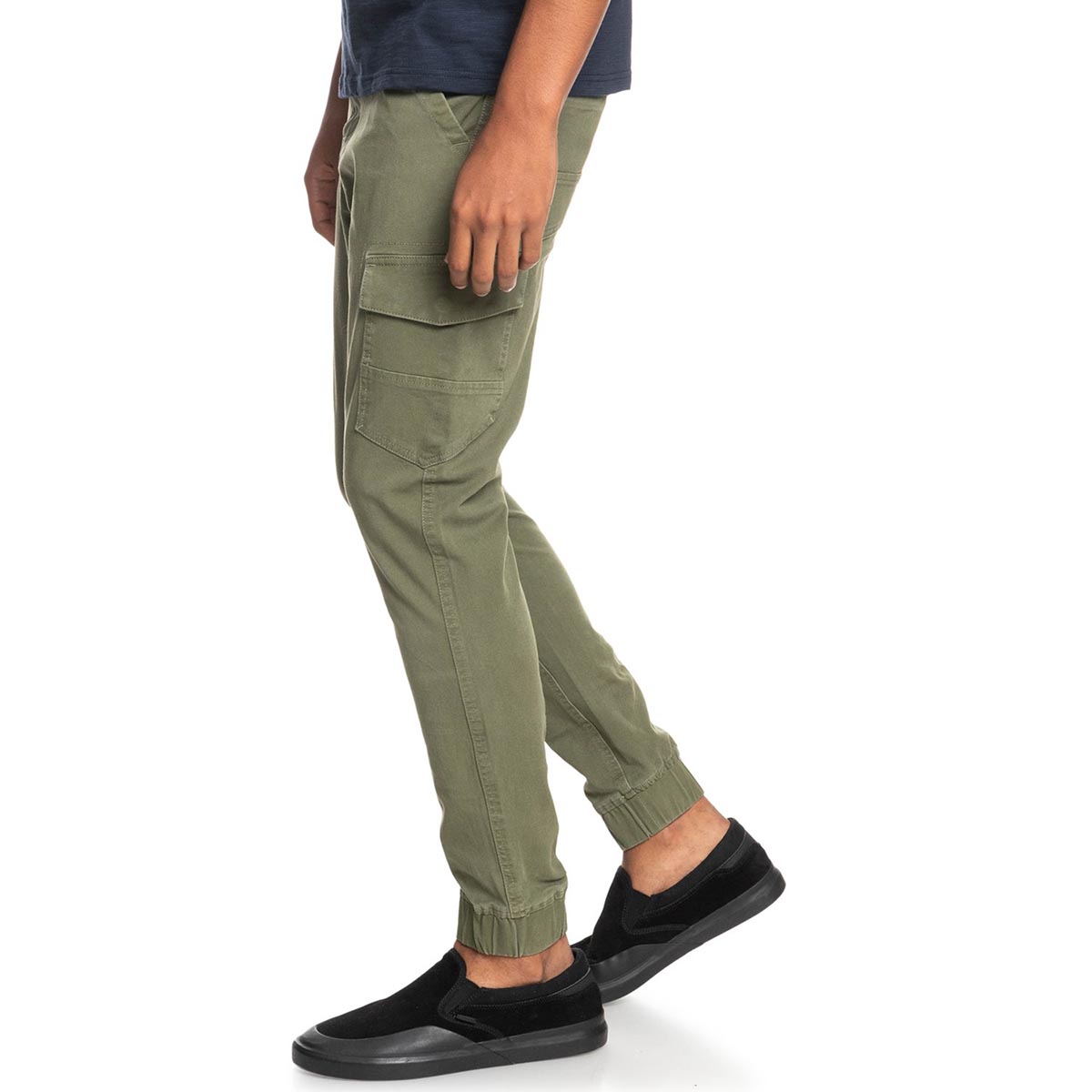 QUIKSILVER - CUFFED CARGO TROUSERS