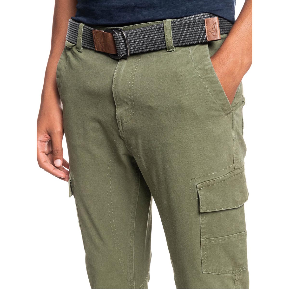 QUIKSILVER - CUFFED CARGO TROUSERS