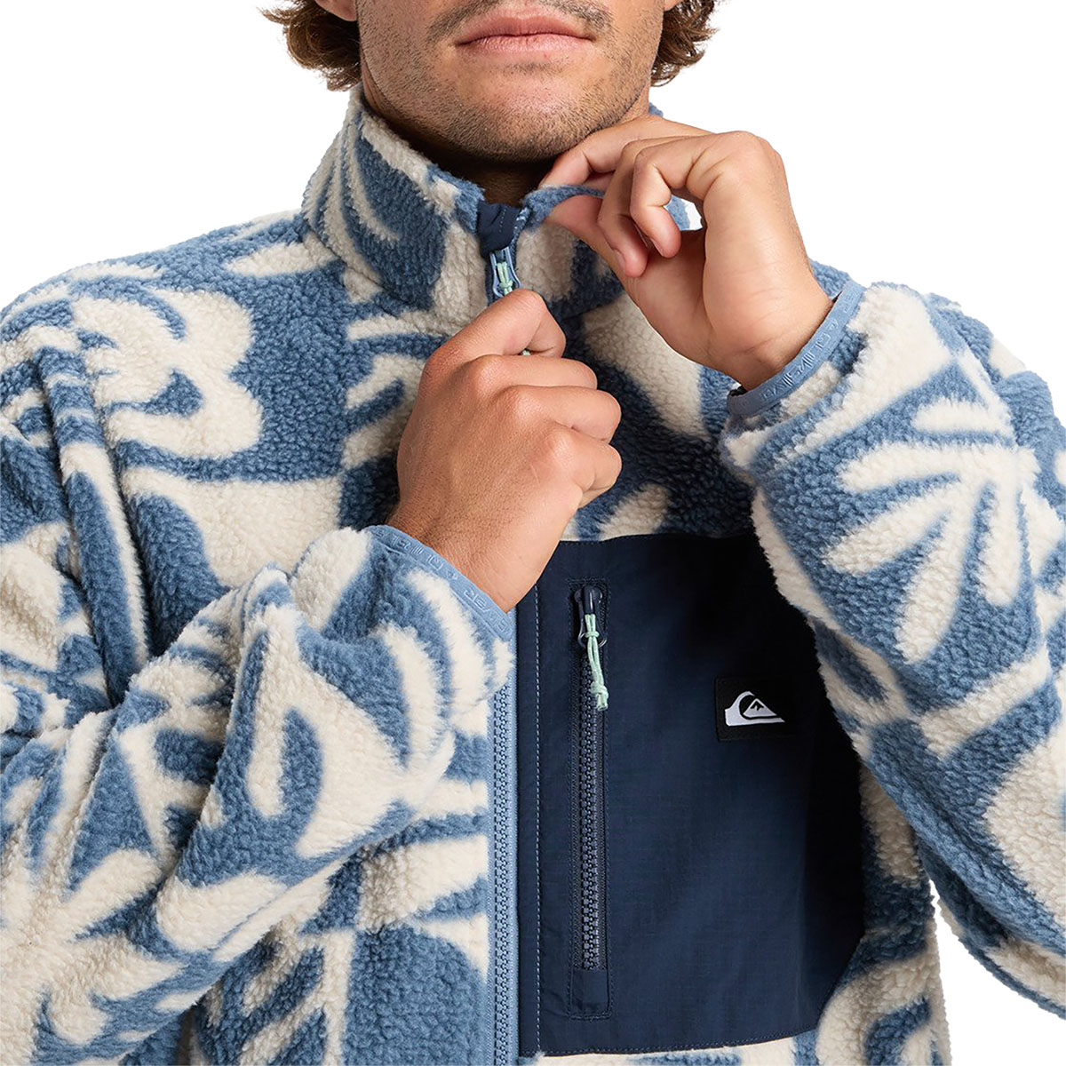 QUIKSILVER - CLEAN COAST FULL ZIP FLEECE