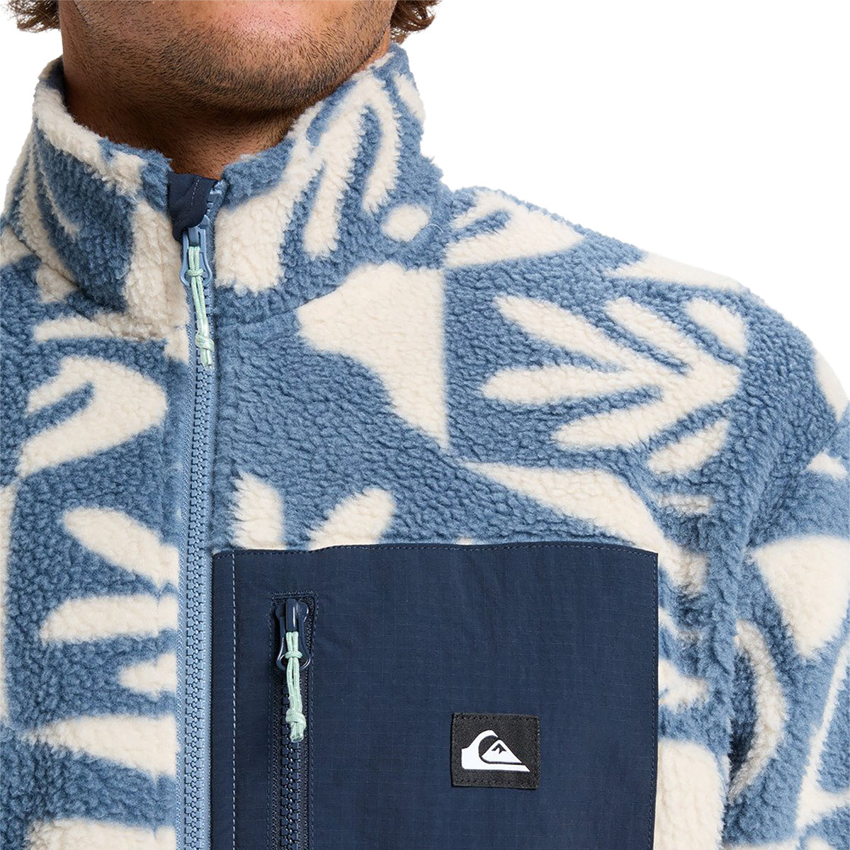 QUIKSILVER - CLEAN COAST FULL ZIP FLEECE