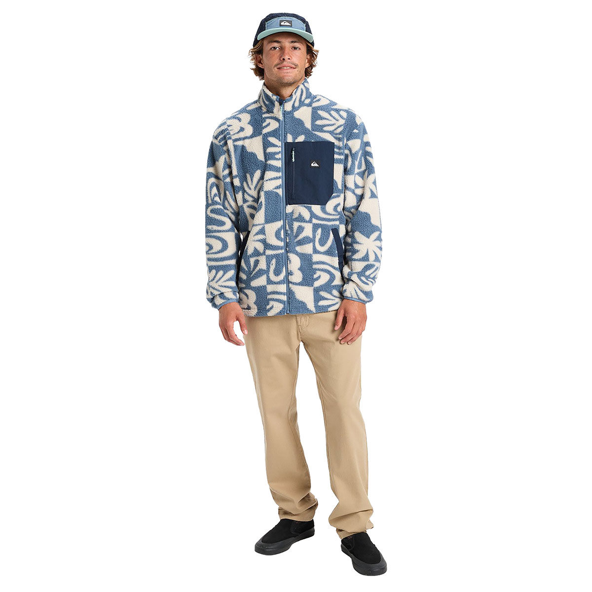 QUIKSILVER - CLEAN COAST FULL ZIP FLEECE