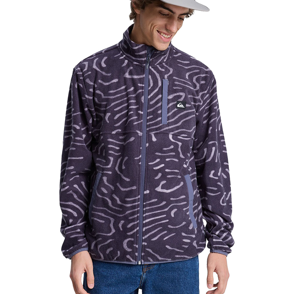 QUIKSILVER - NO DESTINATION FULL ZIP FLECE