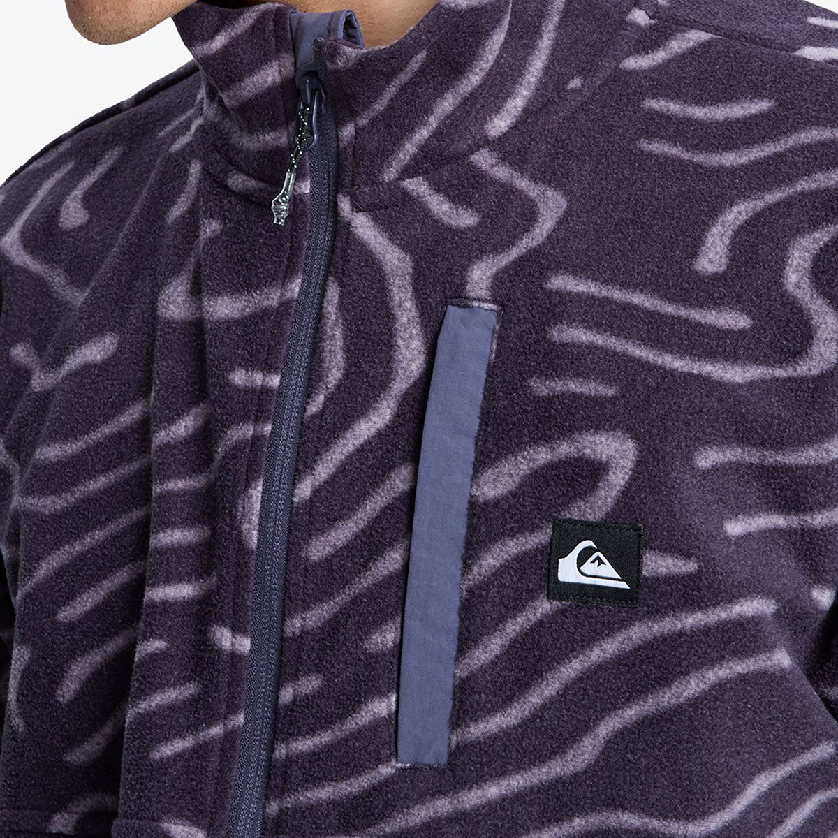 QUIKSILVER - NO DESTINATION FULL ZIP FLECE
