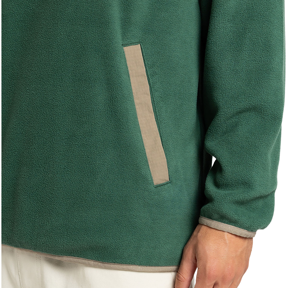 QUIKSILVER - NO DESTINATION HALF SNAP FLEECE