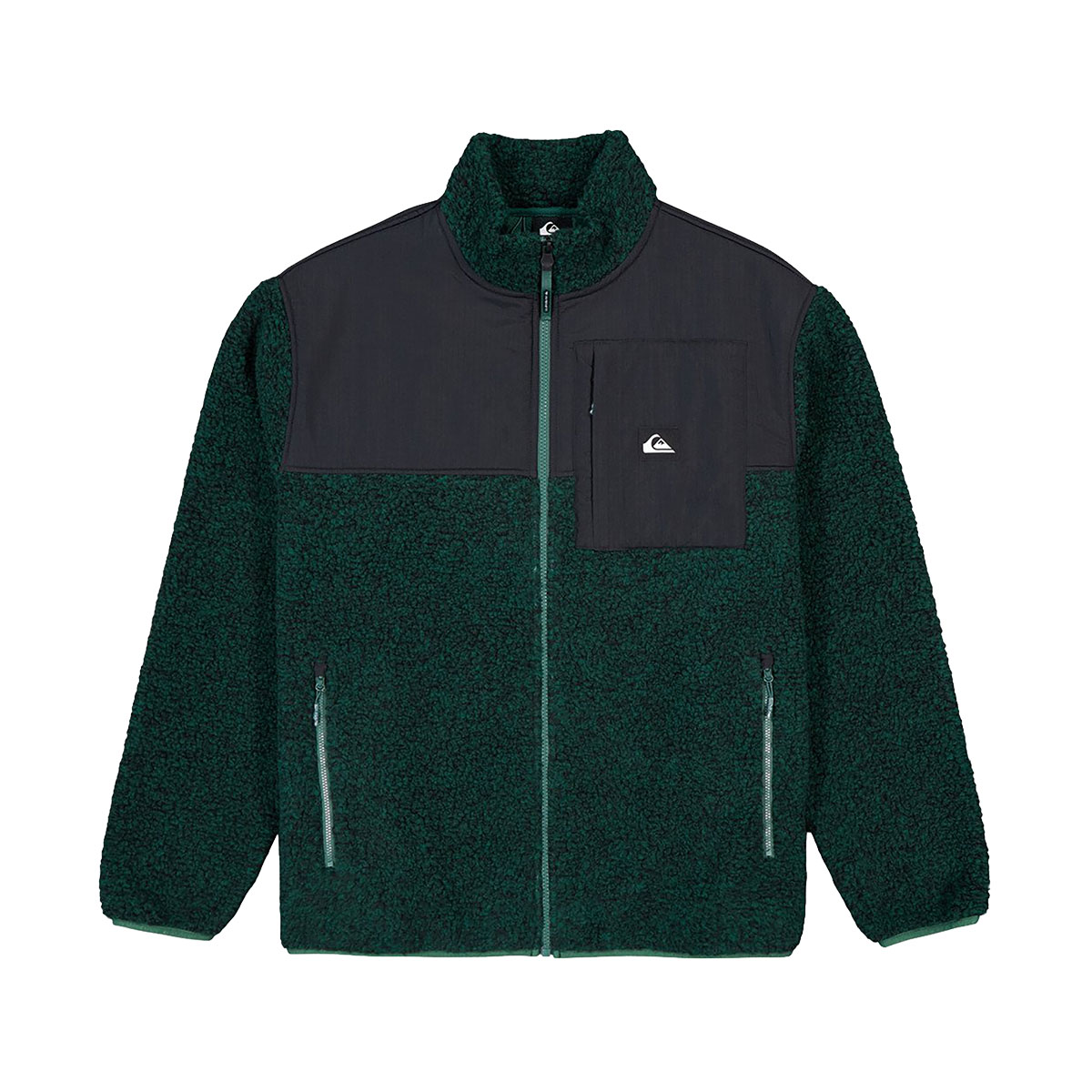 QUIKSILVER - SHALLOW WATER FULL ZIP SHERPA JACKET