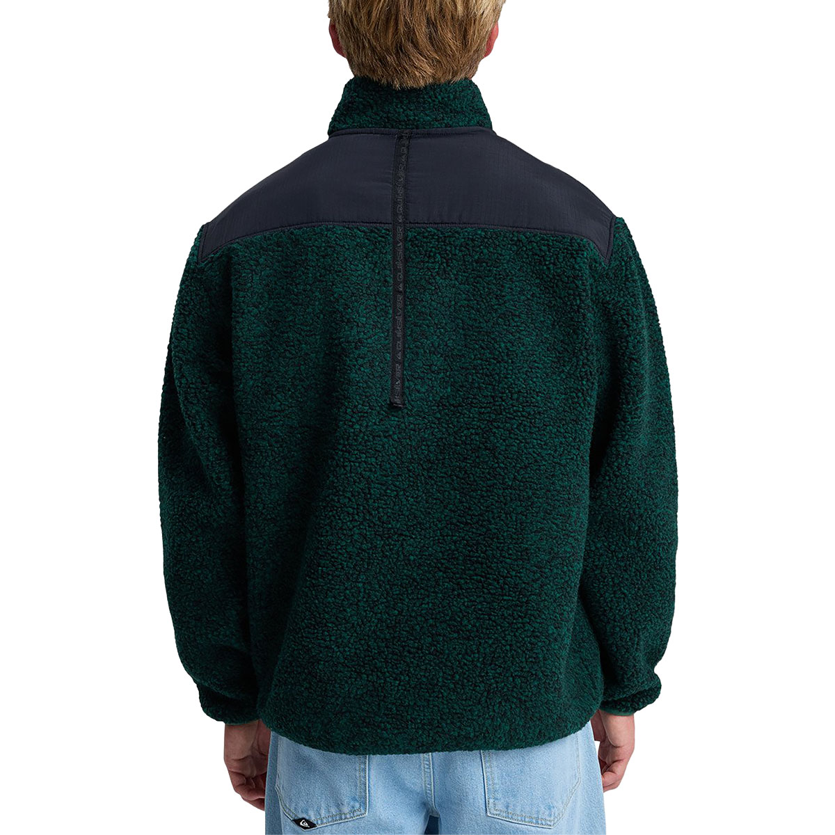 QUIKSILVER - SHALLOW WATER FULL ZIP SHERPA JACKET