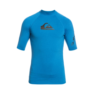 QUIKSILVER - ALL TIME UPF 50 RASH VEST T-SHIRT