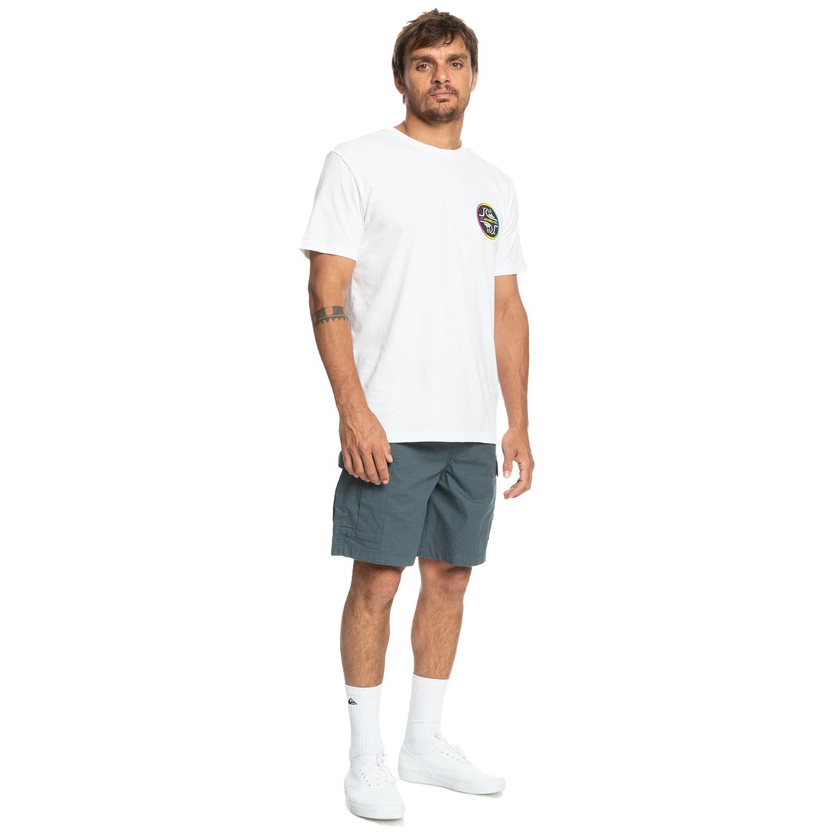 QUIKSILVER - CARGO TAXER ELASTICATED SHORTS