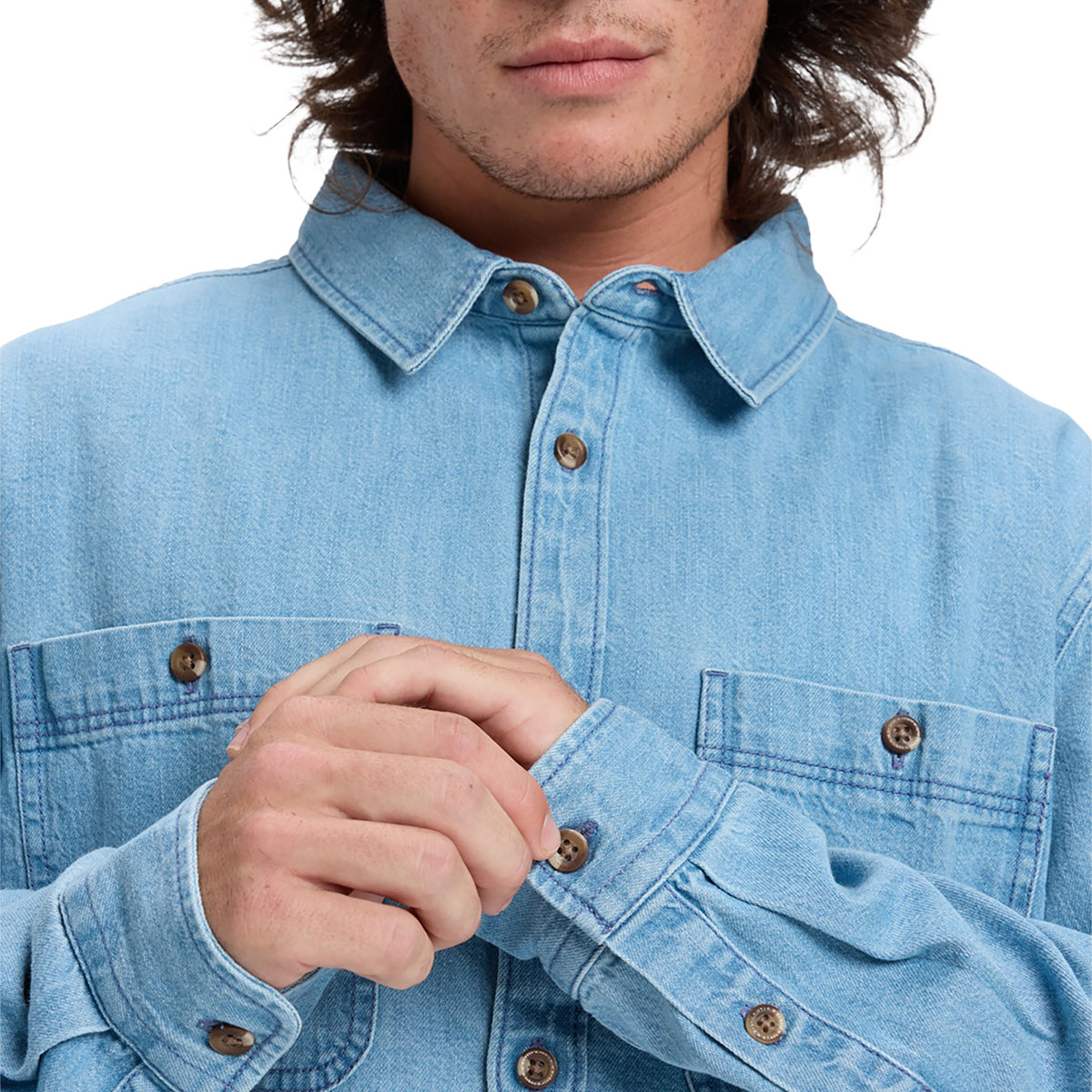 QUIKSILVER - BOZEMAN DENIM SHIRT