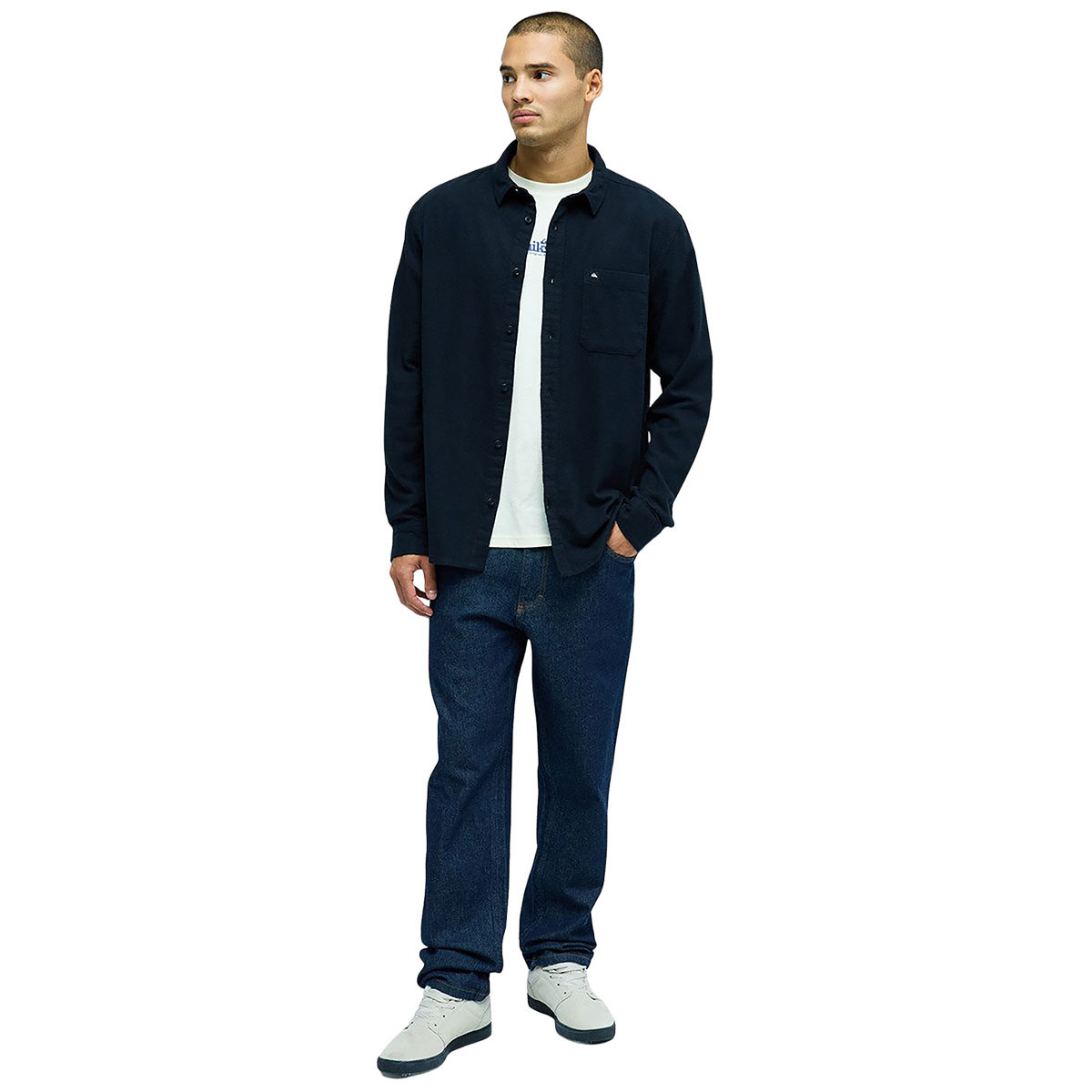 QUIKSILVER - MOTHERFLY SOLID SHIRT QUIKSILVER - MOTHERFLY SOLID SHIRT