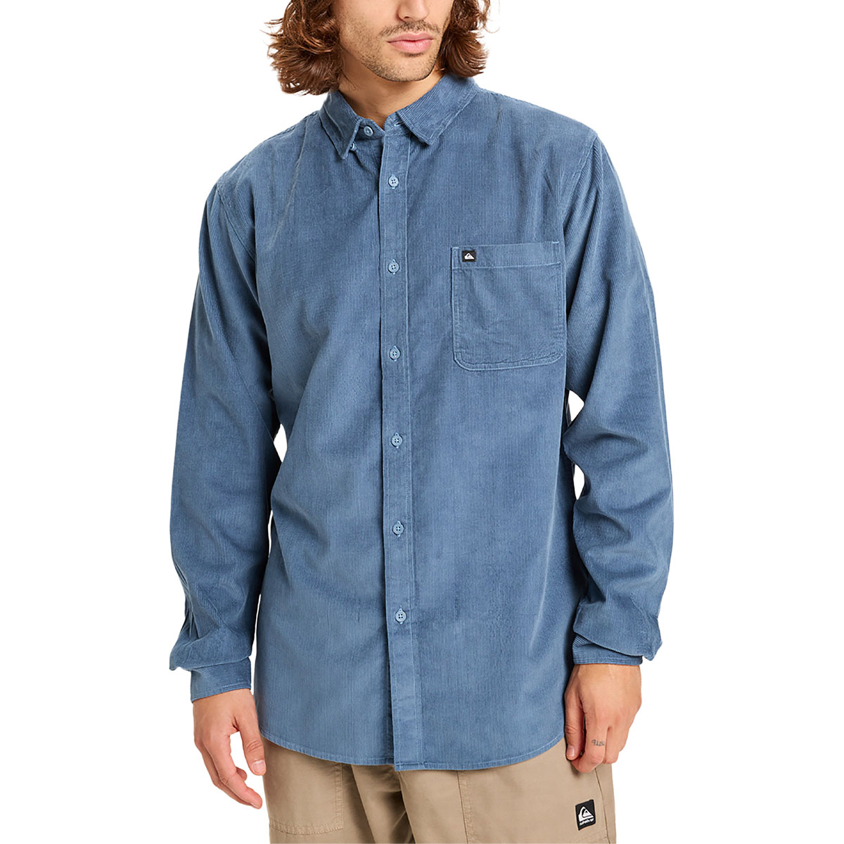 QUIKSILVER - SMOKE TRAIL CORD SHIRT