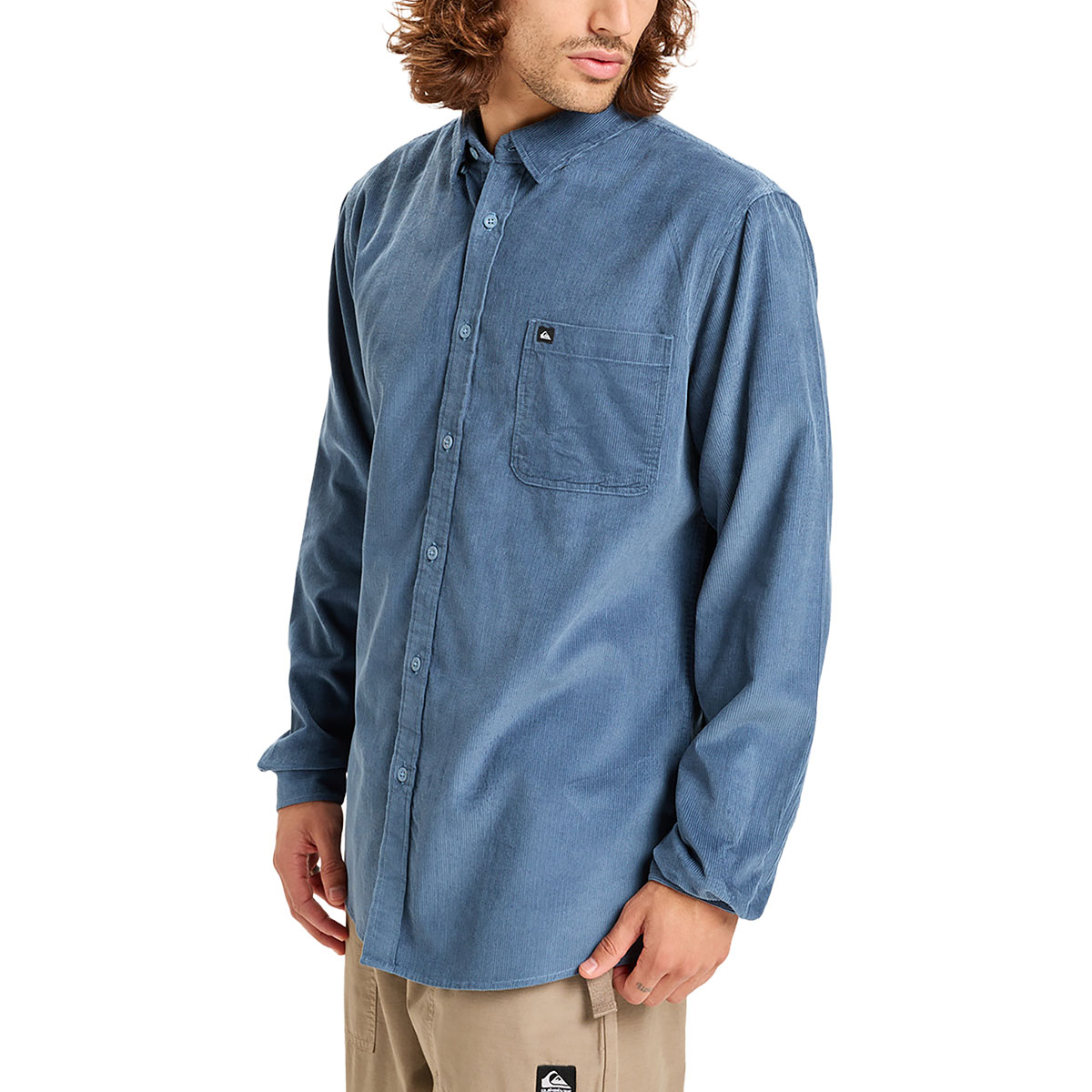 QUIKSILVER - SMOKE TRAIL CORD SHIRT
