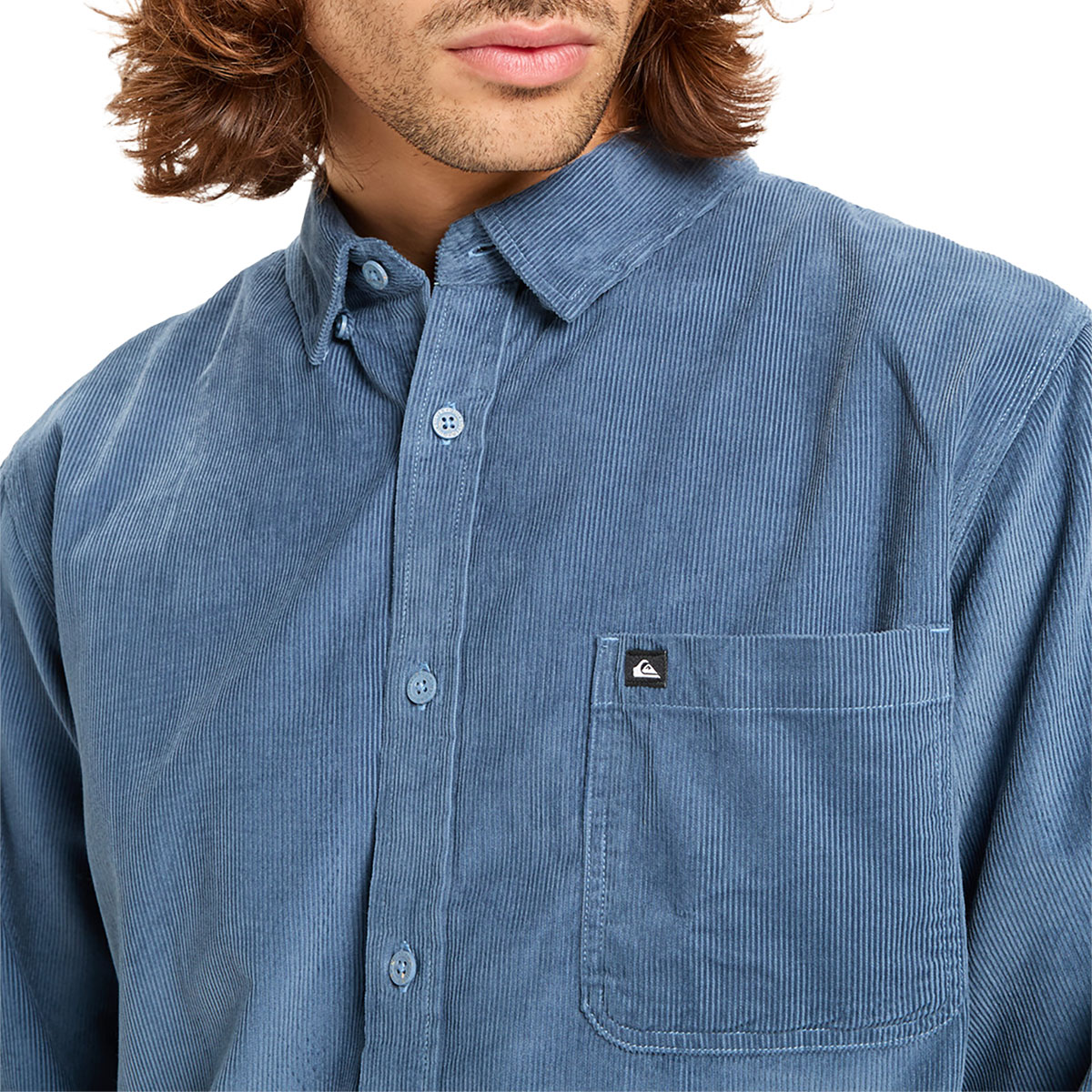 QUIKSILVER - SMOKE TRAIL CORD SHIRT