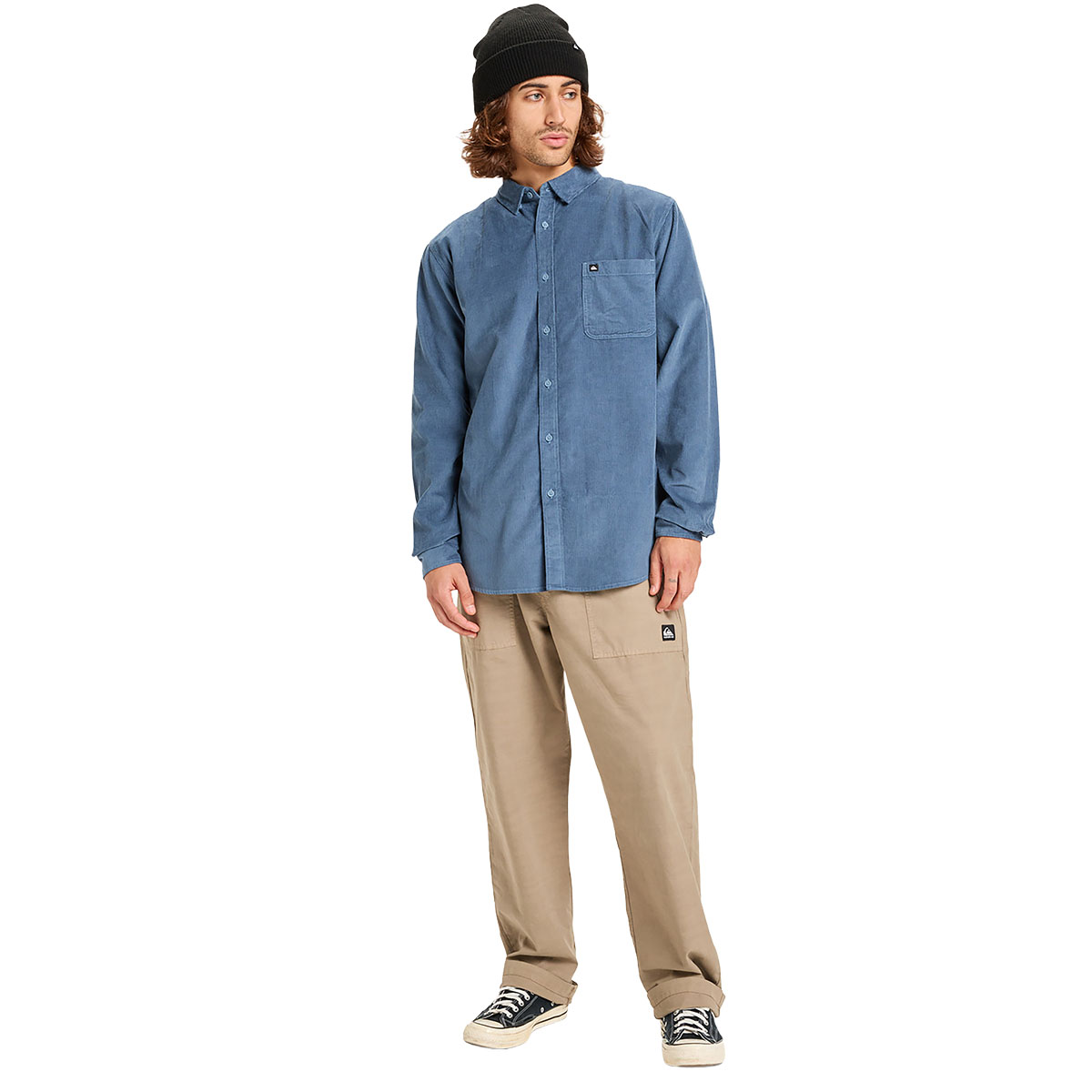 QUIKSILVER - SMOKE TRAIL CORD SHIRT