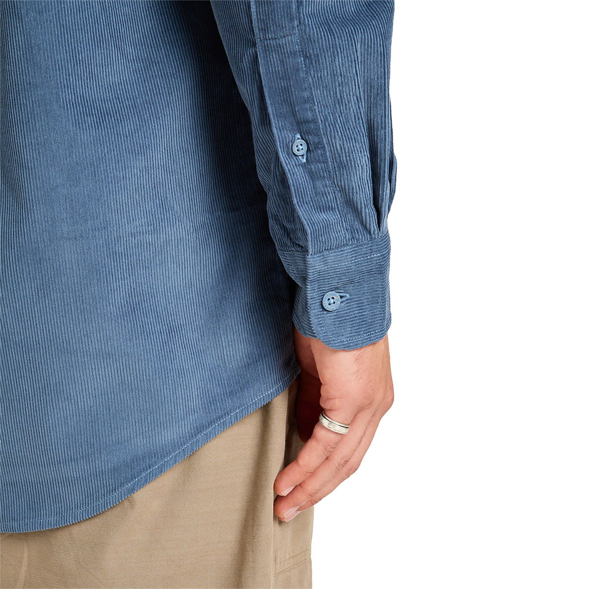 QUIKSILVER - SMOKE TRAIL CORD SHIRT