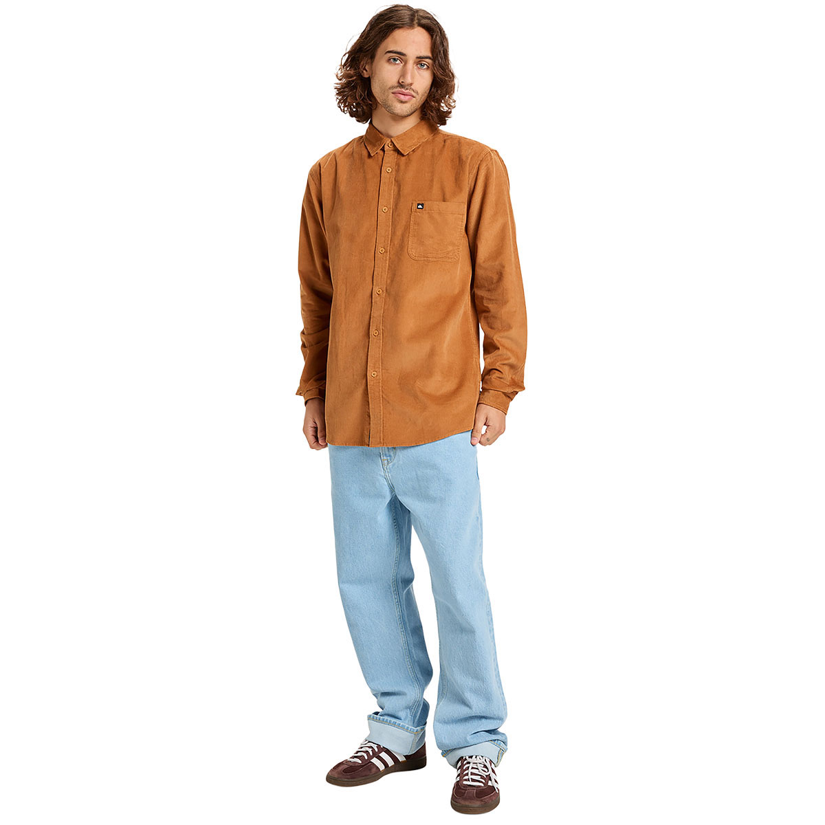 QUIKSILVER - SMOKE TRAIL CORD SHIRT