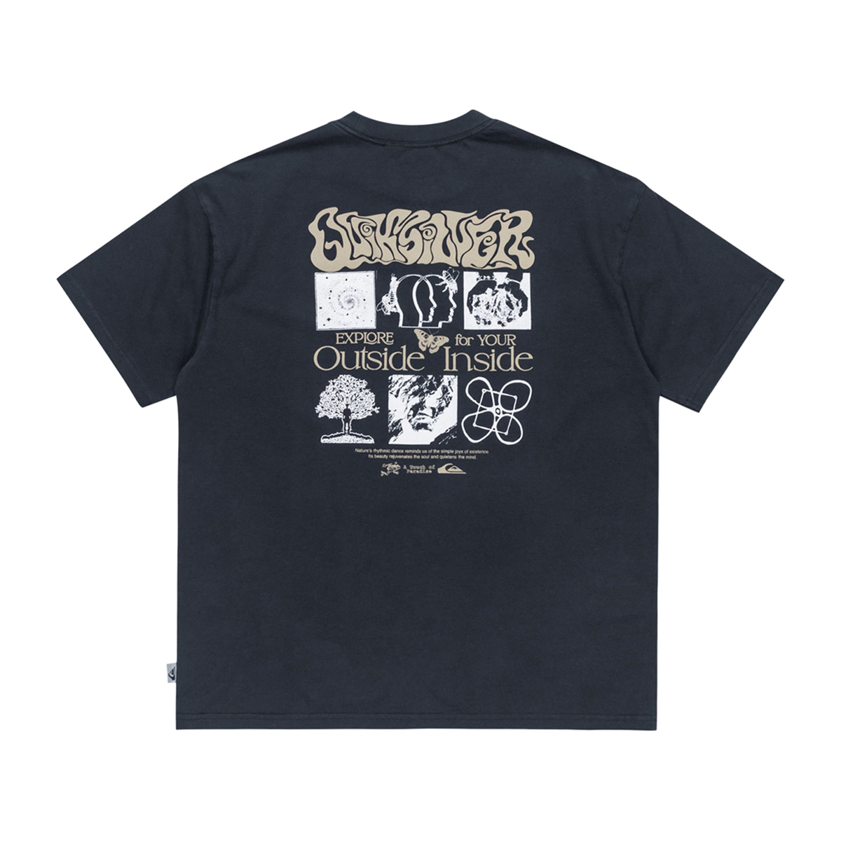 QUIKSILVER - OUTSIDE INSIDE T-SHIRT