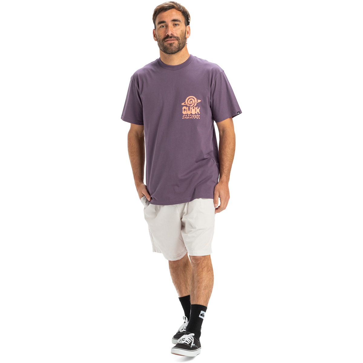 QUIKSILVER - EV COSMIC VIBRATIONS T-SHIRT