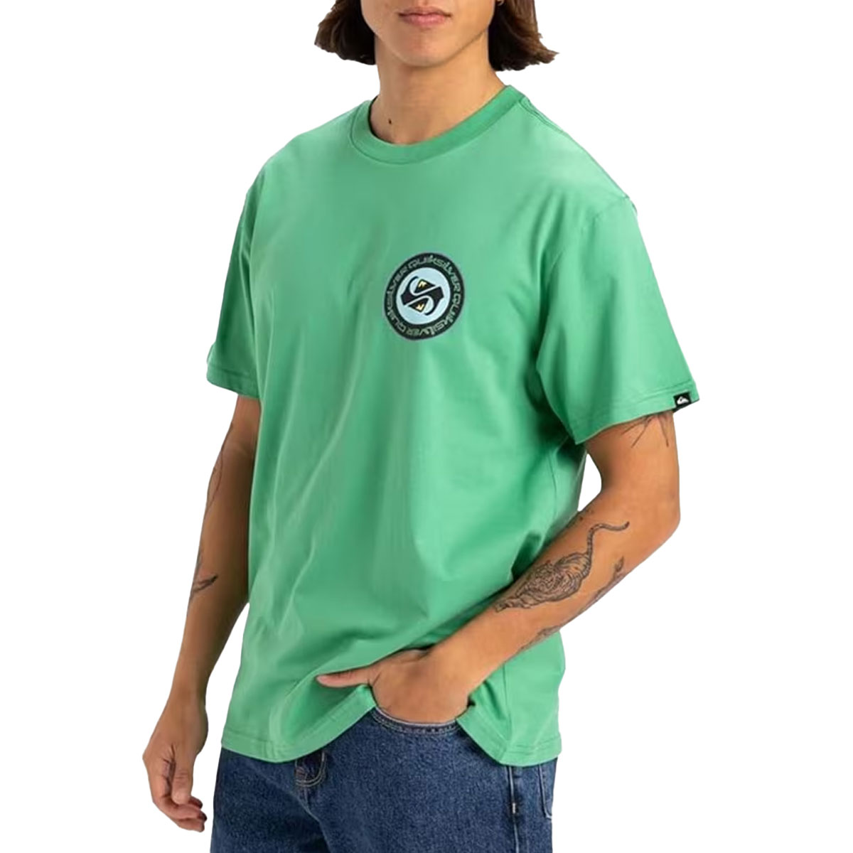 QUIKSILVER - CIRCLE BACK T-SHIRT