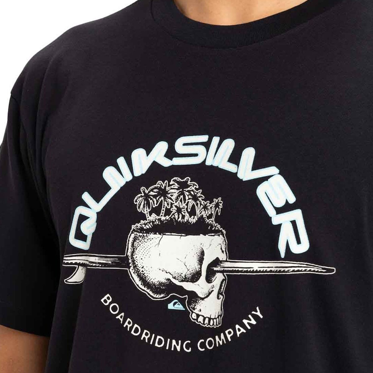 QUIKSILVER - SKULL LINES T-SHIRT