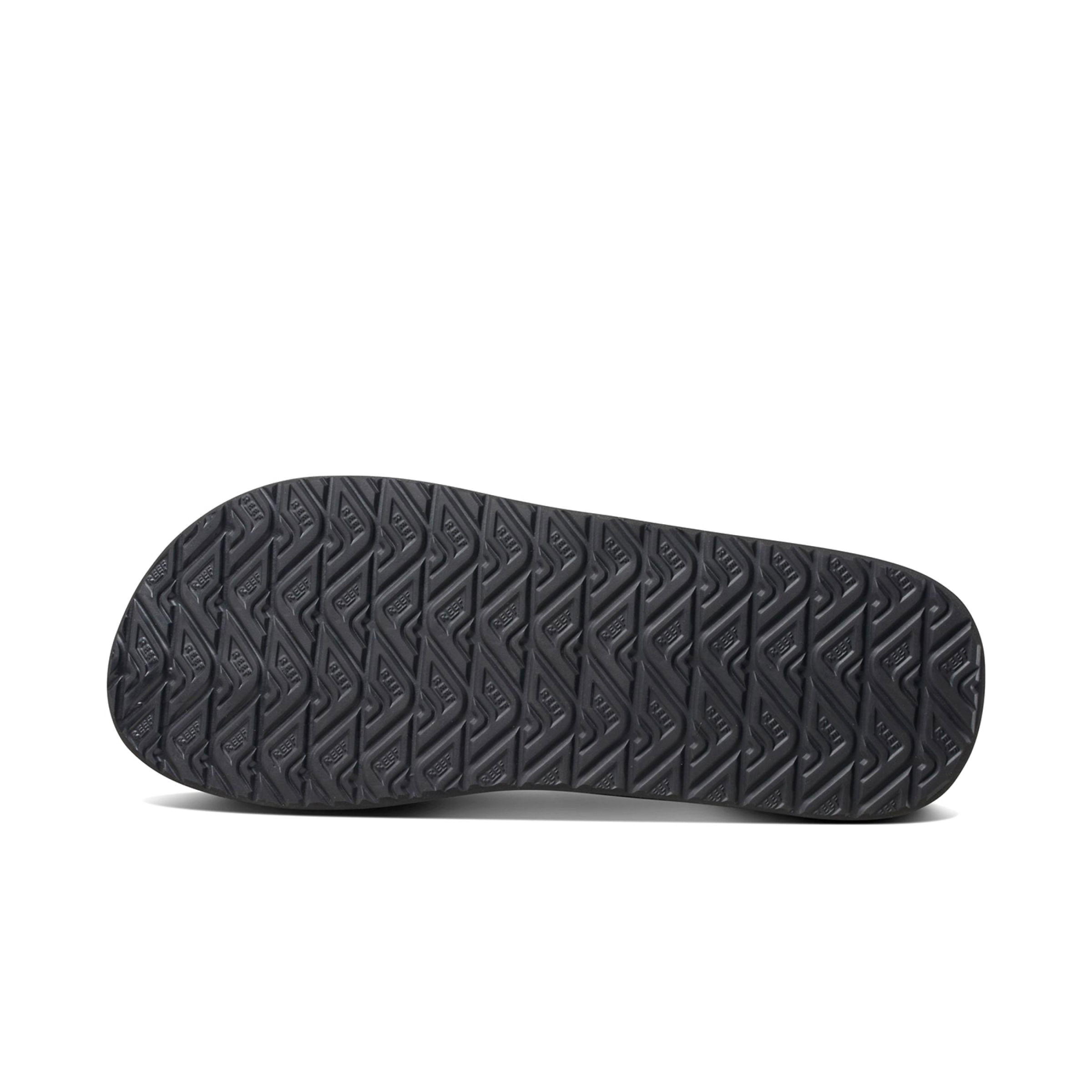 reef leather contoured cushion