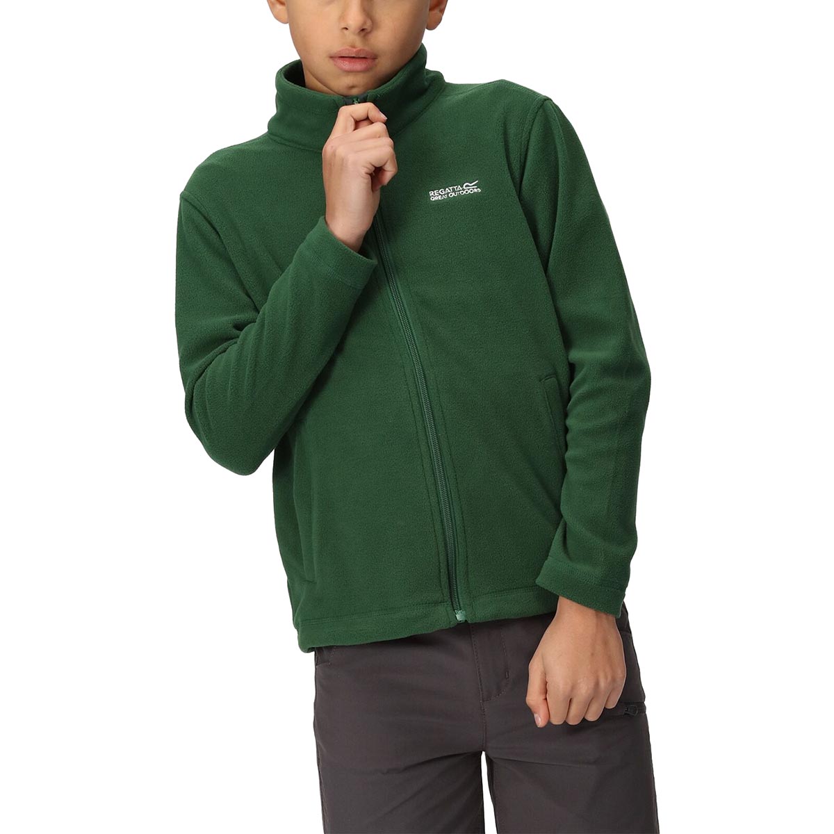 REGATTA - KIDS KING II FULL ZIP FLEECE