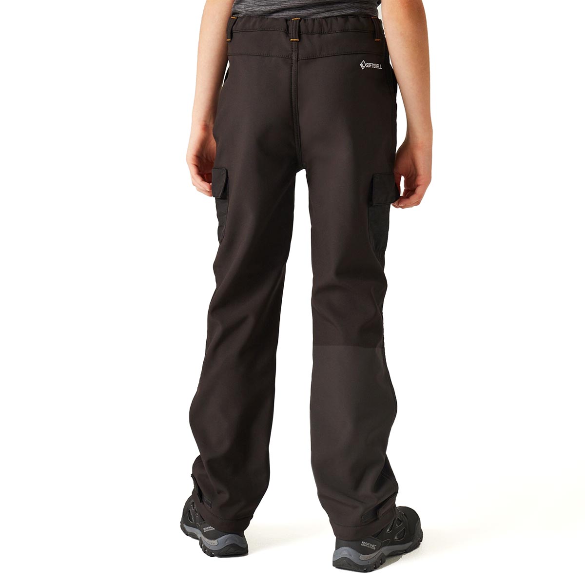 REGATTA - KIDS SOFTSHELL WALKING TROUSERS