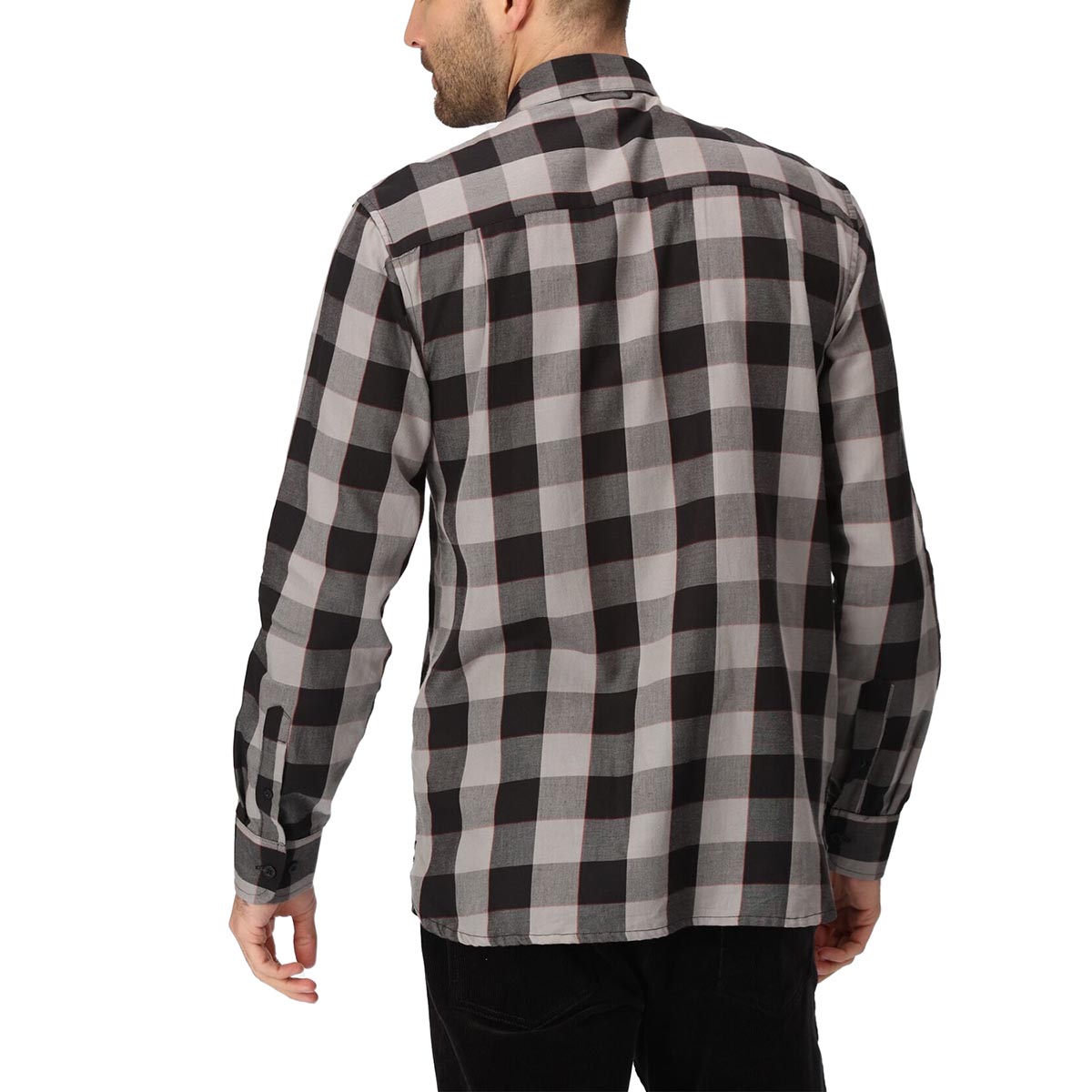 REGATTA - LANCE LONG SLEEVED CHECKED SHIRT