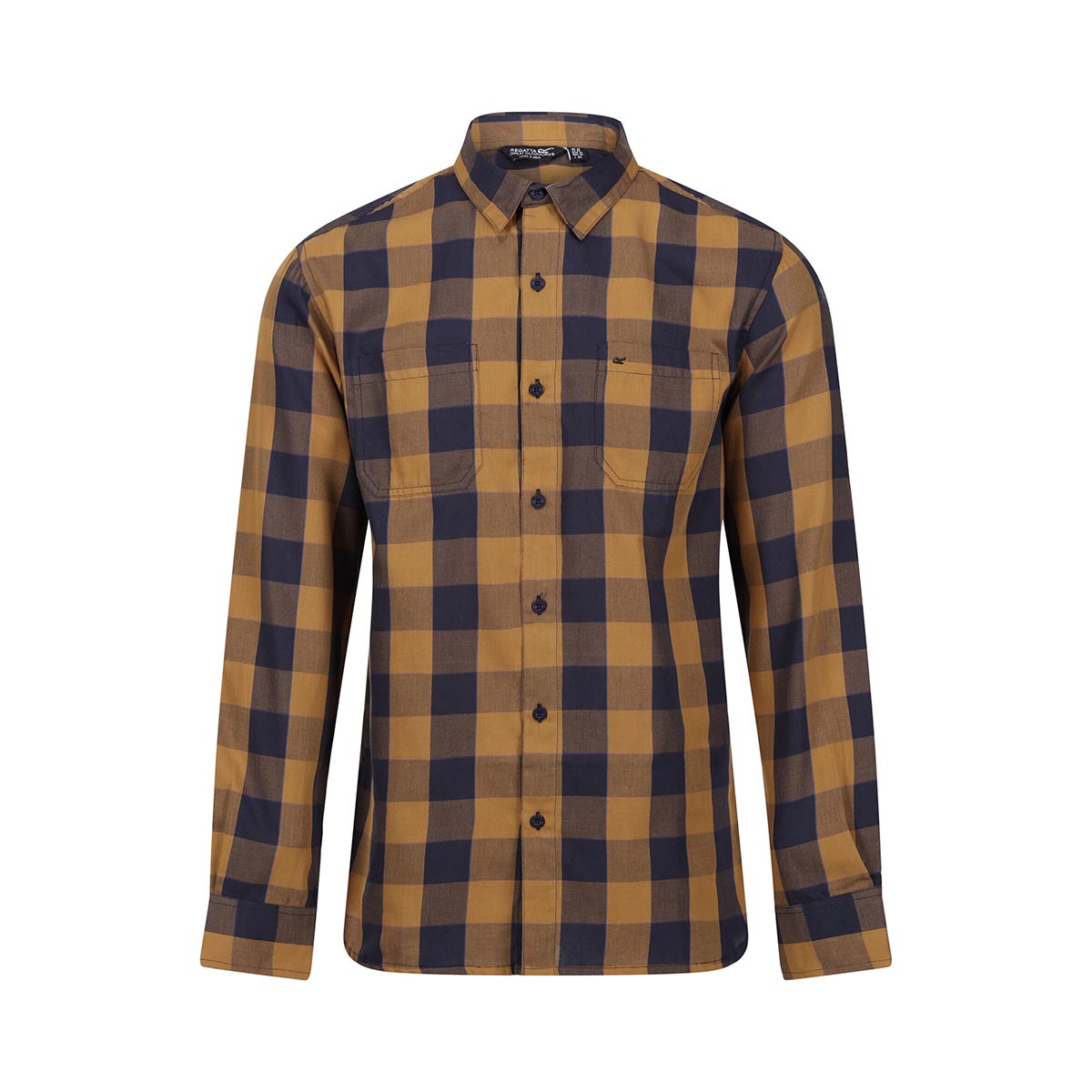 REGATTA - LANCE LONG SLEEVED CHECKED SHIRT