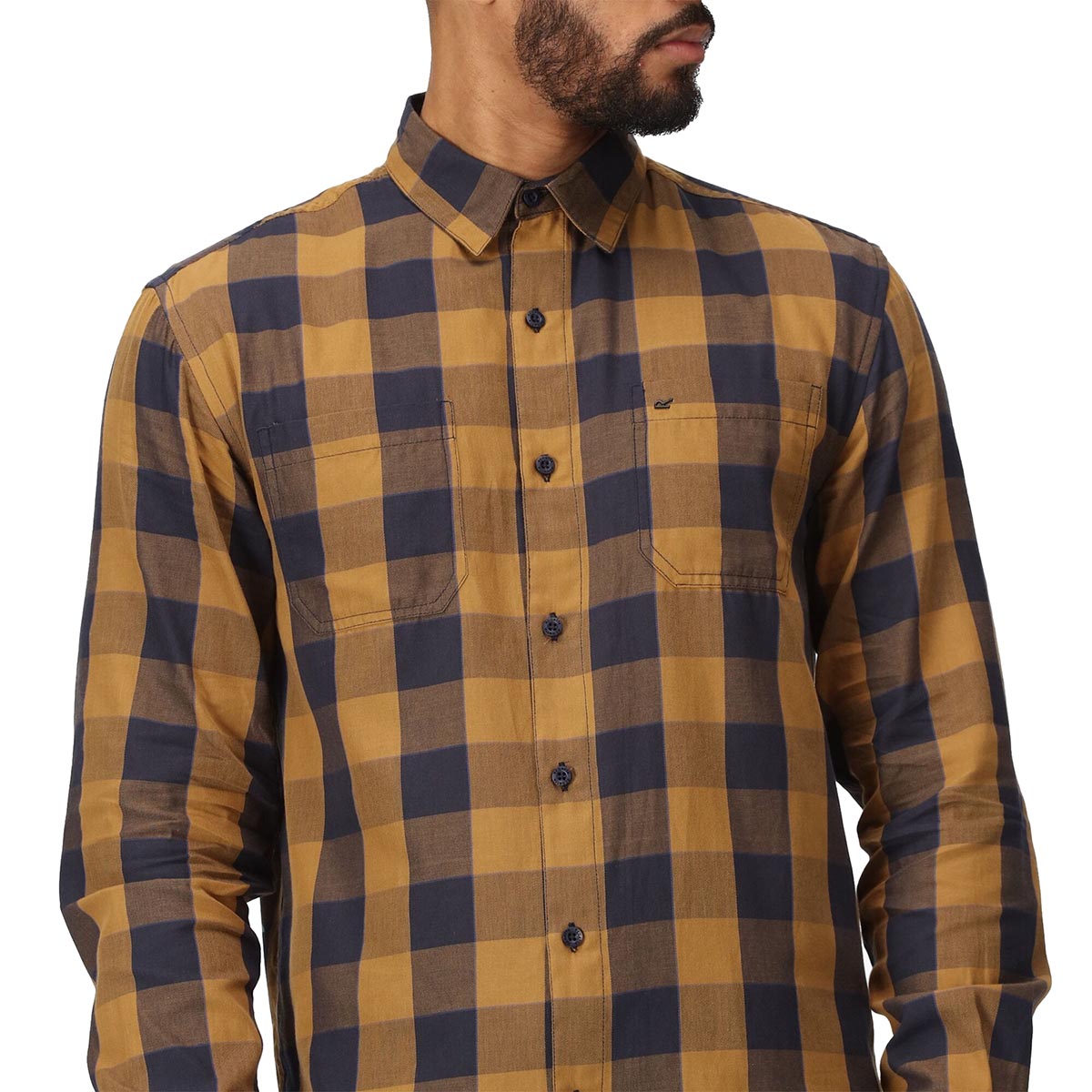 REGATTA - LANCE LONG SLEEVED CHECKED SHIRT