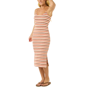 RIP CURL - BOBBI STRIPE MIDI DRESS