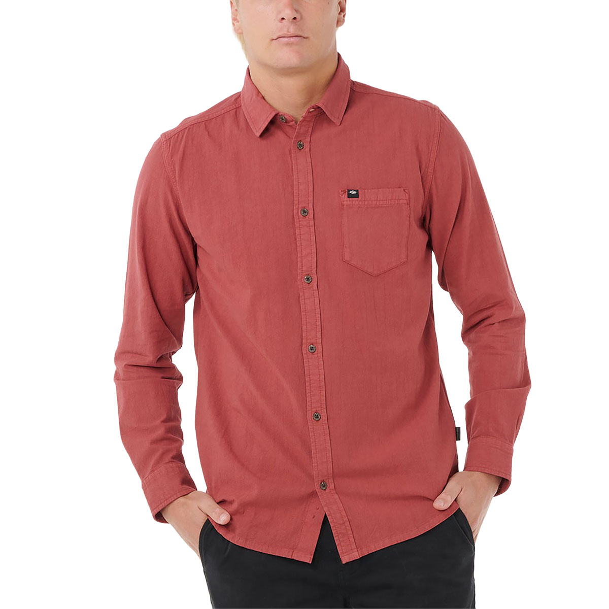 RIP CURL - CLASSIC SURF WASHED LONG SLEEVE SHIRT