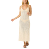 RIP CURL - CALA VADELLA CROCHET DRESS