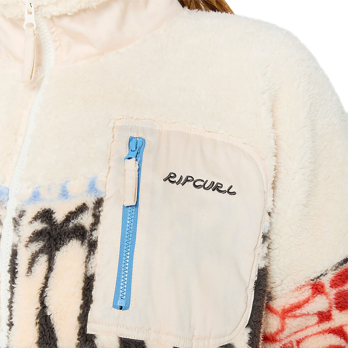 RIP CURL - OCEANIC ZIP THRU POLAR FLEECE